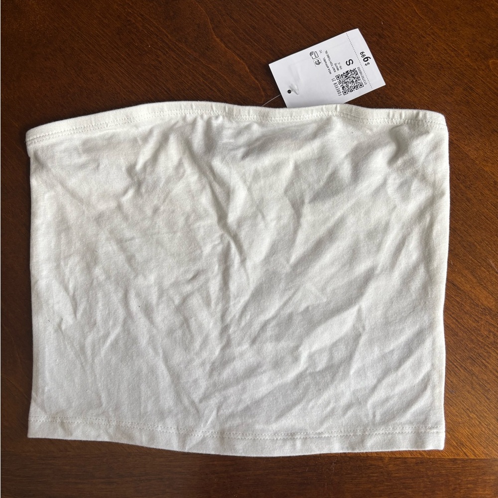 NWT- White Women’s Tube Top